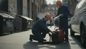 Orlando commercial drain cleaning team coordinating service to reduce downtime and manage costs